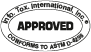 Approved - Conforms to ASTM D-4236